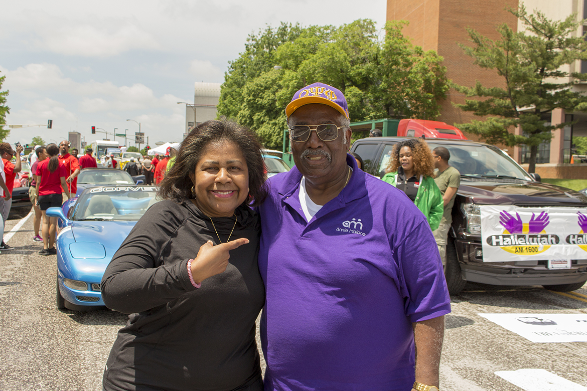 Photo from the 2018 Annie Malone Parade.
