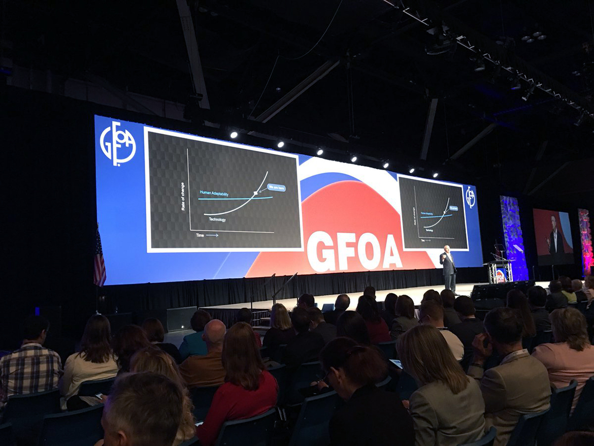 Photos from the 2018 Government Finance Officers' Association conference, held in St. Louis.