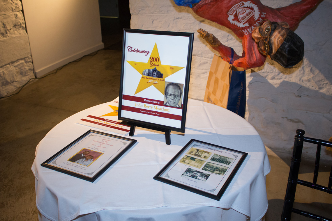 Photo from the 200th anniversary celebration for First Baptist Church, City of St. Louis.