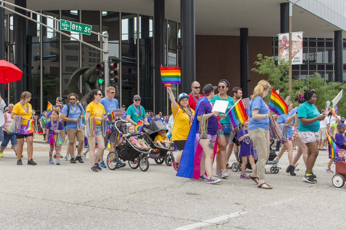 Pride St. Louis parade, June 24, 2018