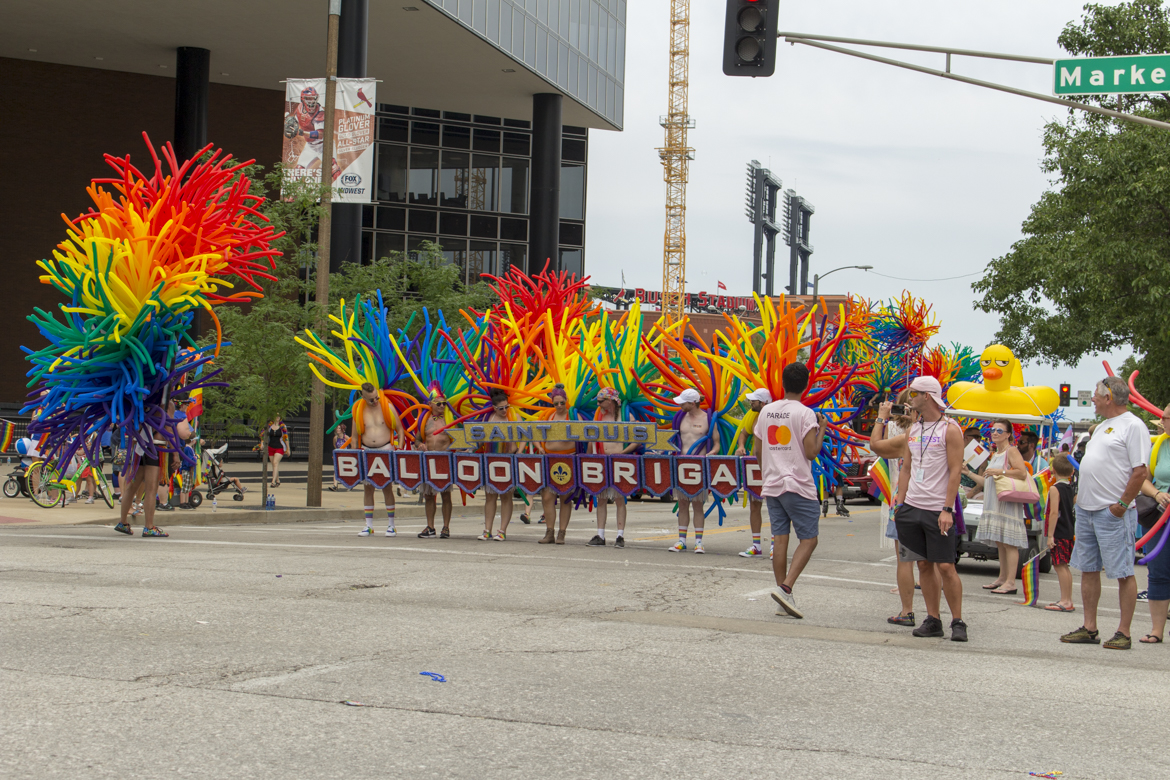 Pride St. Louis parade, June 24, 2018