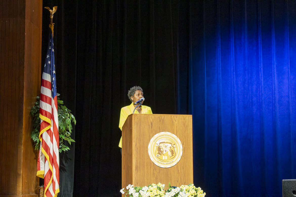 Photo from the September 6, 2019 naturalization ceremony held at Harris-Stowe State University.