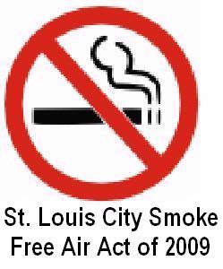Smoke Free Air Act 2009 Sign