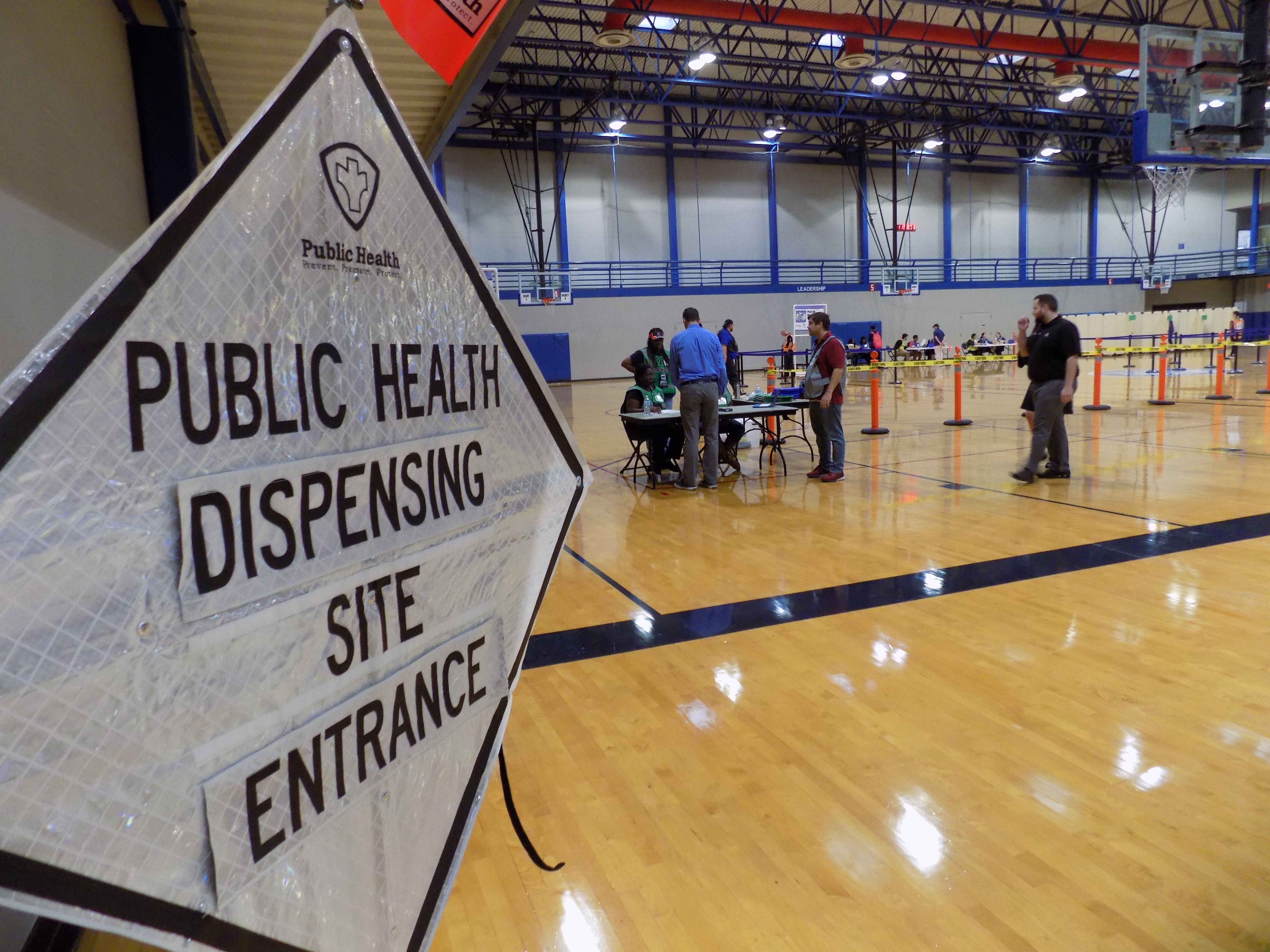Entrance at the 2019 Point of Dispensing Exercise