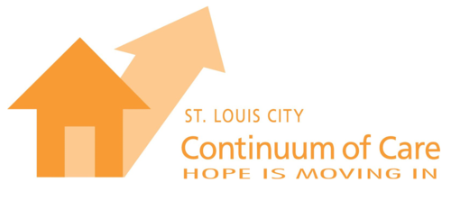Continuum of Care Logo - House with Shadow