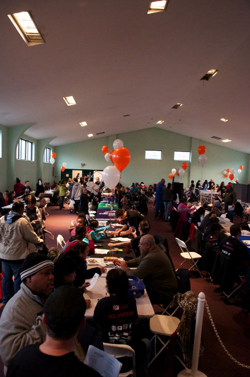 View of auditorium at Grace Hill.