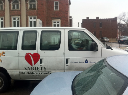 Transportation van to and from event.
