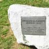 Memorial stone in honor of Richard H. Amberg (1912-1967)