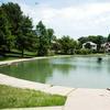 Clifton Heights Lake with fountain