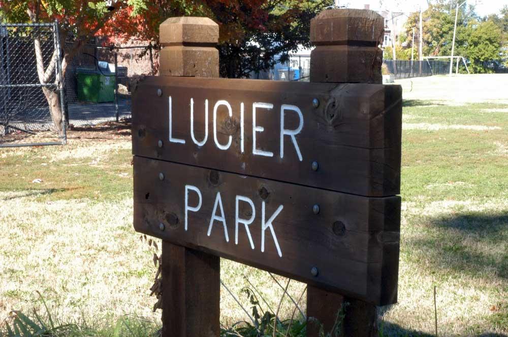 Phillip Lucier Park sign