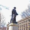Washington Square Park Laclede Statue
