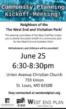 West End Planning Kickoff Flyer thumbnail