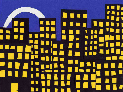 2nd Runner Up design by Myka Massey in Mayor Slay's 2012 Holiday Card Design Contest