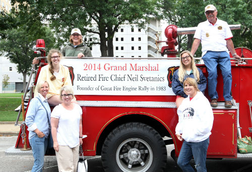 2014 Fire Engine Parade Grand Marshal