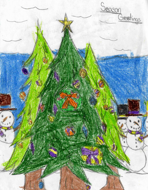 Dzenan Zecevic submitted this design to Mayor Slay's 2012 Holiday Card Design Contest