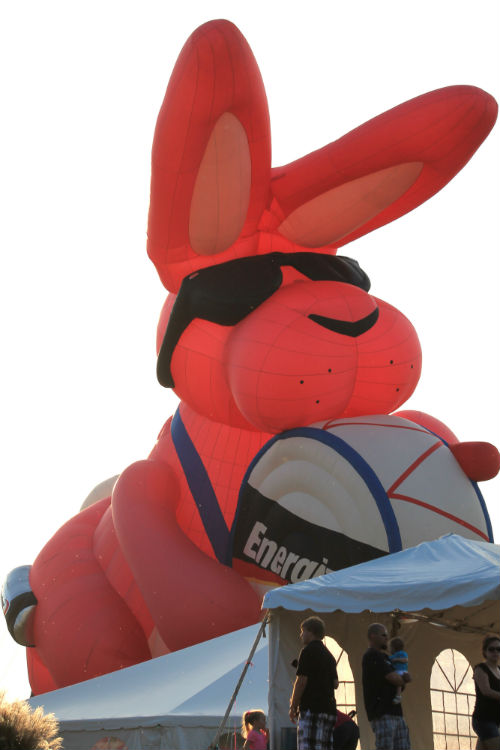 The hare balloon by Energizer just keeps going and going and going