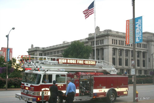 High Ridge fire truck