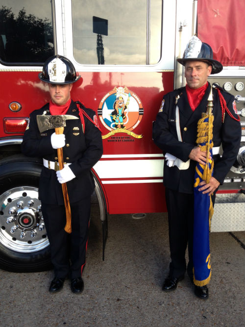 Honor Guard members