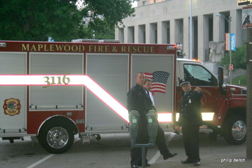 Maplewood rescue vehicle