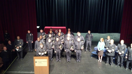 Overview of the finale of the Graduation Ceremony