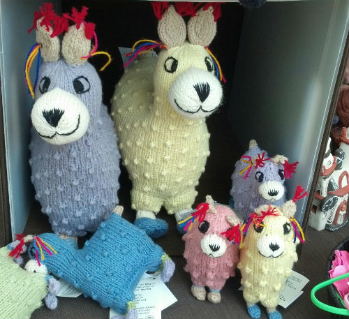 Peruvian gifts for sale at the World Bazaar at the 2012 Festival of Nations.