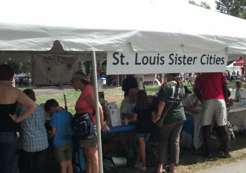 St. Louis Sister Cities Booth