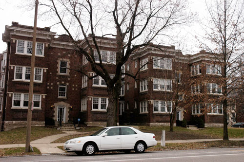 Apartment building in Lafayette Square
