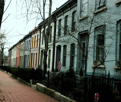 Street view in Lafayette Square