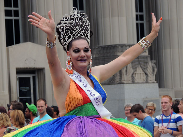 Pride St. Louis 2013 Queen of Pride Tumara Mahoring